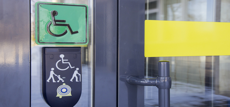 automatic handicap door opener in Interlaken